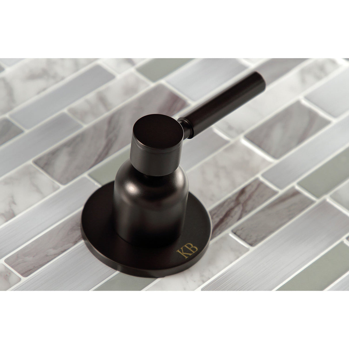 Concord KBX8145DL Two-Handle 4-Hole Wall Mount Tub and Shower Faucet, Oil Rubbed Bronze