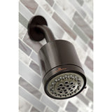 Concord KBX8145DL Two-Handle 4-Hole Wall Mount Tub and Shower Faucet, Oil Rubbed Bronze