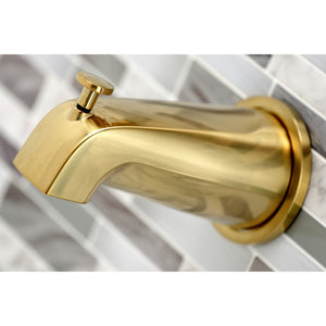 Kaiser KBX8147DKL Two-Handle 4-Hole Wall Mount Tub and Shower Faucet, Brushed Brass
