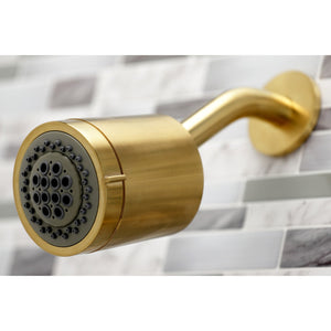 Millennium KBX8147ZX Two-Handle 4-Hole Wall Mount Tub and Shower Faucet, Brushed Brass