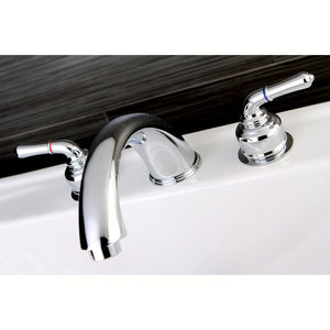 Magellan KC361 Two-Handle 3-Hole Deck Mount Roman Tub Faucet, Polished Chrome