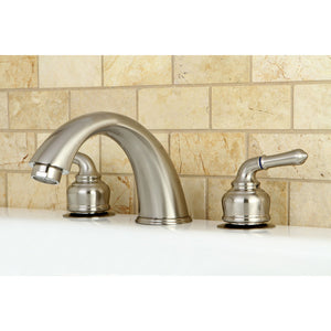 Magellan KC368 Two-Handle 3-Hole Deck Mount Roman Tub Faucet, Brushed Nickel