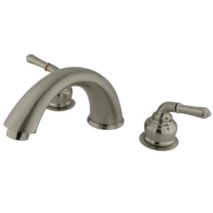 Magellan KC368 Two-Handle 3-Hole Deck Mount Roman Tub Faucet, Brushed Nickel