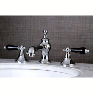 Duchess KC7061PKL Two-Handle 3-Hole Deck Mount Widespread Bathroom Faucet with Brass Pop-Up, Polished Chrome