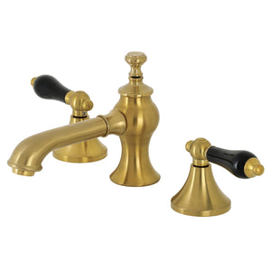 Duchess KC7067PKL Two-Handle 3-Hole Deck Mount Widespread Bathroom Faucet with Brass Pop-Up, Brushed Brass
