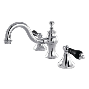 Duchess KC7161PKL Two-Handle 3-Hole Deck Mount Widespread Bathroom Faucet with Brass Pop-Up, Polished Chrome