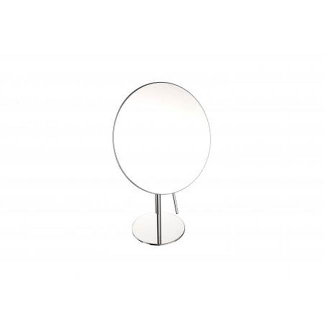 Kartners KCM-FS-RD-8 Free Standing Round Single Sided Mirror