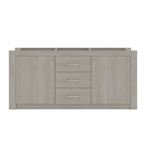 Virtu USA Tavian 60" Double Cabinet in Midnight Oak - Luxe Bathroom Vanities