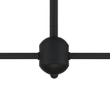 Keenan 4 Light Black Forged Chandelier KEE-A3004-BF