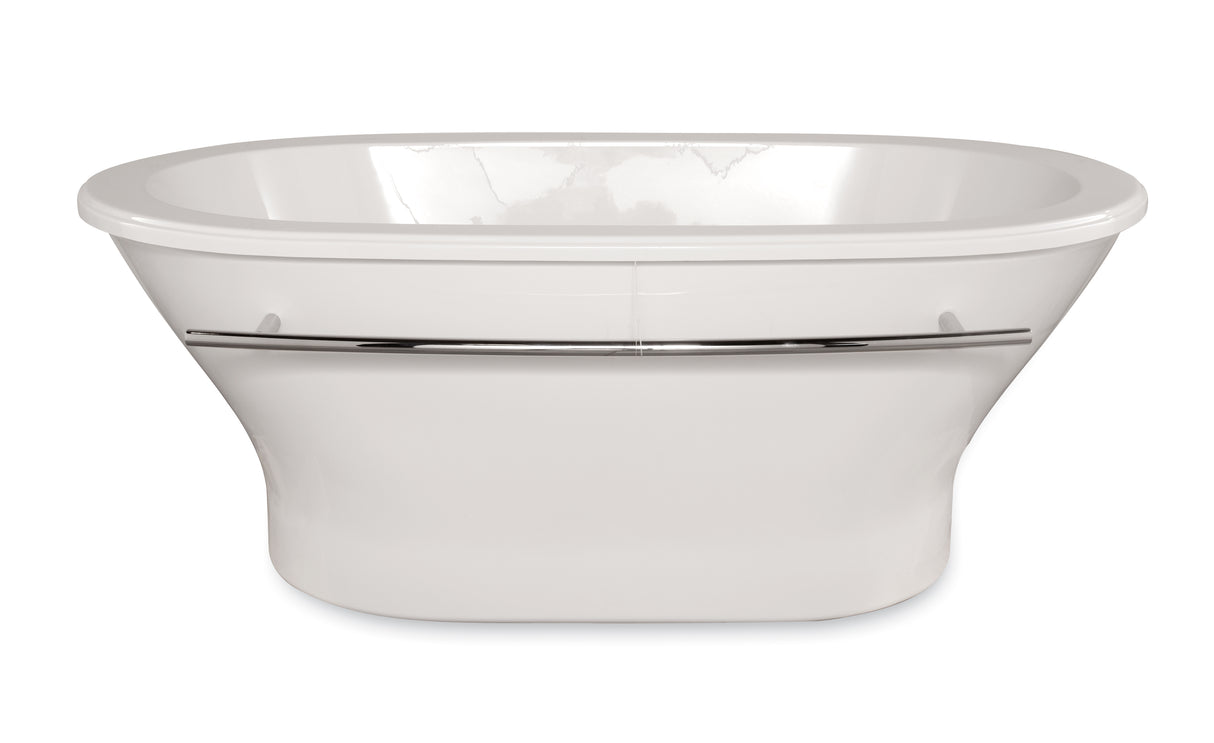 Hydro Systems KEL7040ATO-WHI KELLIE 7040 FREESTANDING  TUB ONLY - WHITE