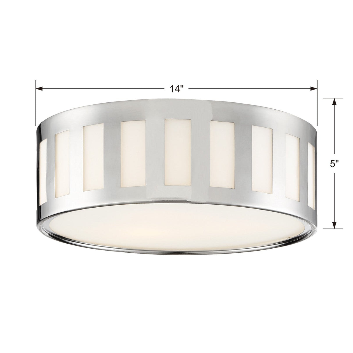 Kendal 3 Light Black Forged Flush Mount KEN-2203-BF