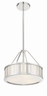 Kendal 3 Light Black Forged Mini Chandelier KEN-8303-BF