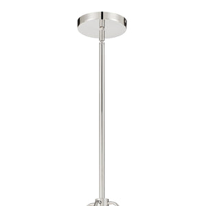Kendal 3 Light Black Forged Mini Chandelier KEN-8303-BF