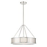 Kendal 4 Light Black Forged Chandelier KEN-8304-BF