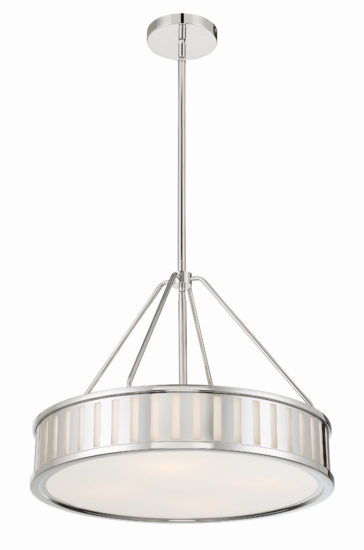 Kendal 4 Light Black Forged Chandelier KEN-8304-BF