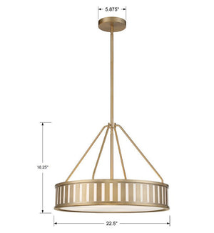 Kendal 4 Light Black Forged Chandelier KEN-8304-BF