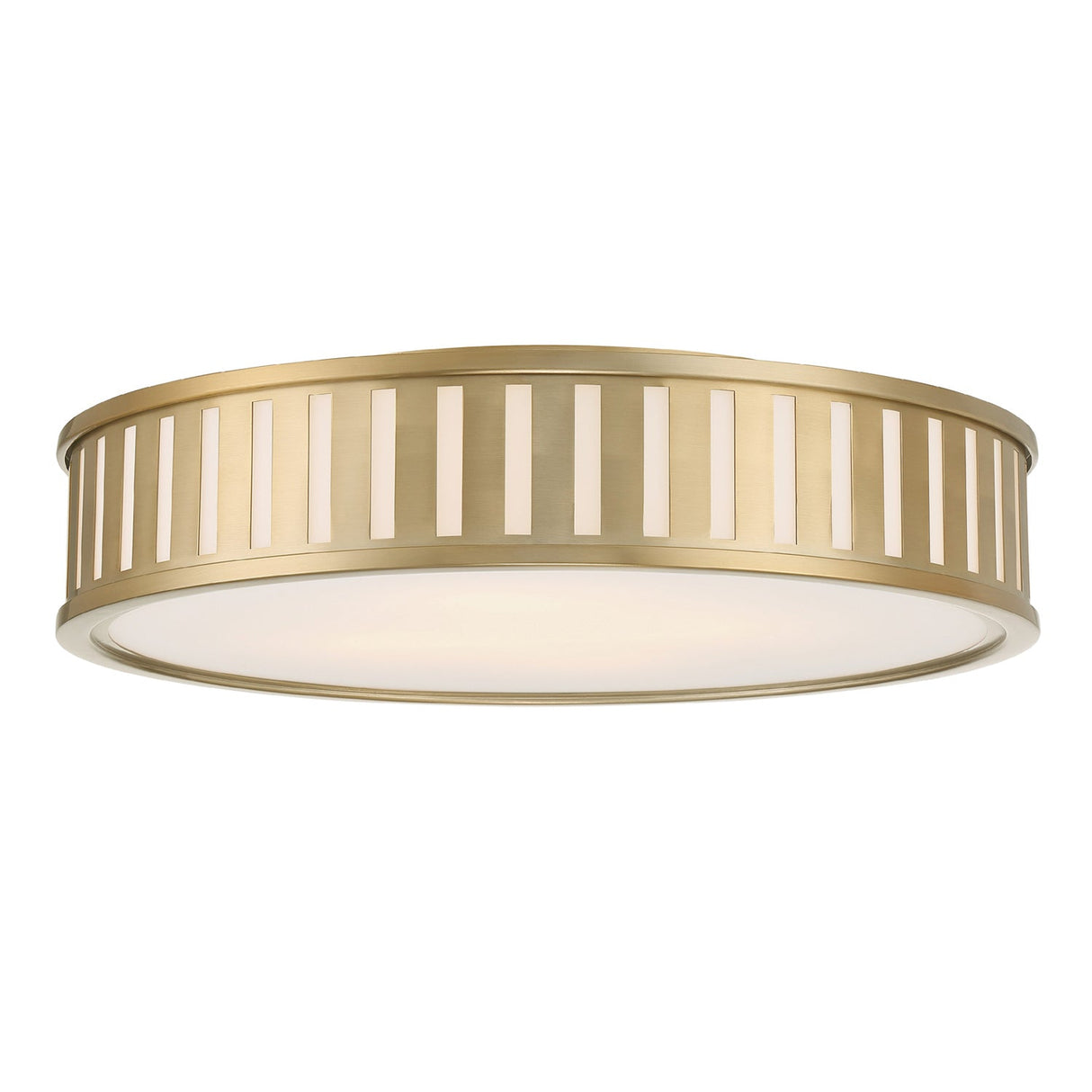 Kendal 4 Light Black Forged Flush Mount KEN-8305-BF
