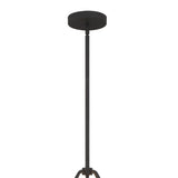 Kendal 6 Light Black Forged Chandelier KEN-8306-BF