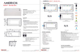 Americh KN6030TRA5-WH Kent 6030 Right Hand - Tub Only / Airbath 5 - White