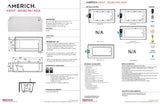 Americh KN6030ADATRA5WH Kent 6030 ADA Right Hand - Tub Only / Airbath 5 - White