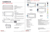 Americh KN6632ADATRA5WH Kent 6632 ADA Right Hand - Tub Only / Airbath 5 - White