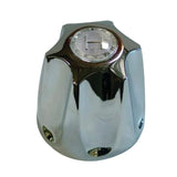 KFH110H Hot Acrylic Knob Handle, Polished Chrome