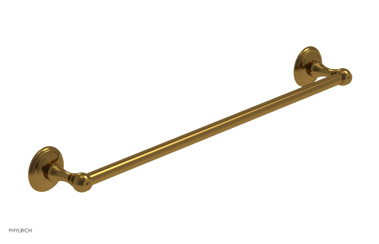 Phylrich KGB70-002 3RING 24" Towel Bar KGB70 - French Brass