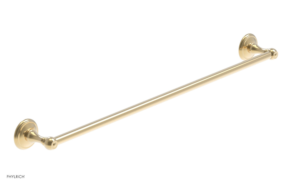 Phylrich KGB75-004 3RING 30" Towel Bar KGB75 - Satin Brass