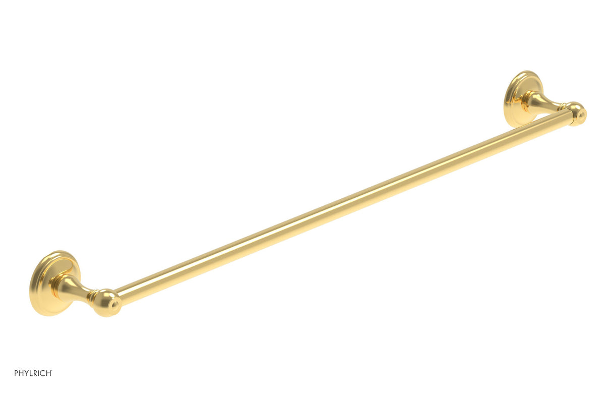 Phylrich KGB75-025 3RING 30" Towel Bar KGB75 - Polished Gold