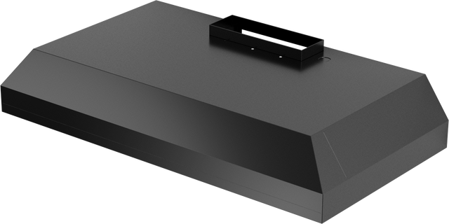 Vent-A-Hood KH40SLD BL 40.375" 250 CFM Wall Mount Liner Insert with Low-Profile Blower (V-Line), Black Satin
