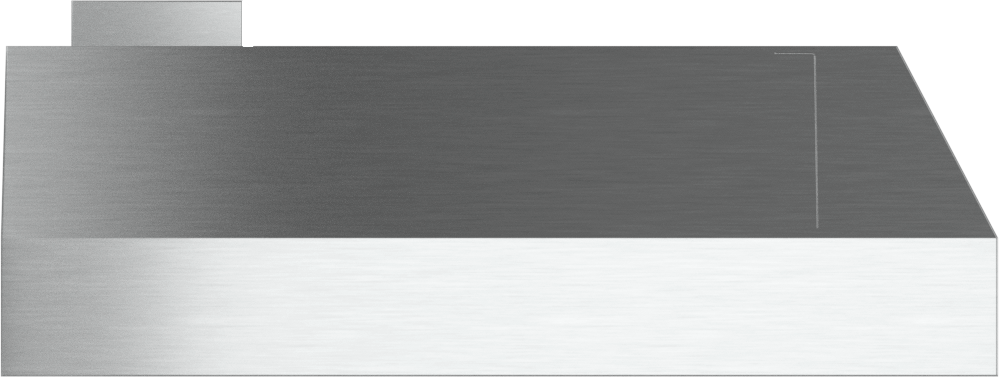 Vent-A-Hood KH28SLD SS 28.375" 250 CFM Wall Mount Liner Insert with Low-Profile Blower (V-Line), Stainless Steel