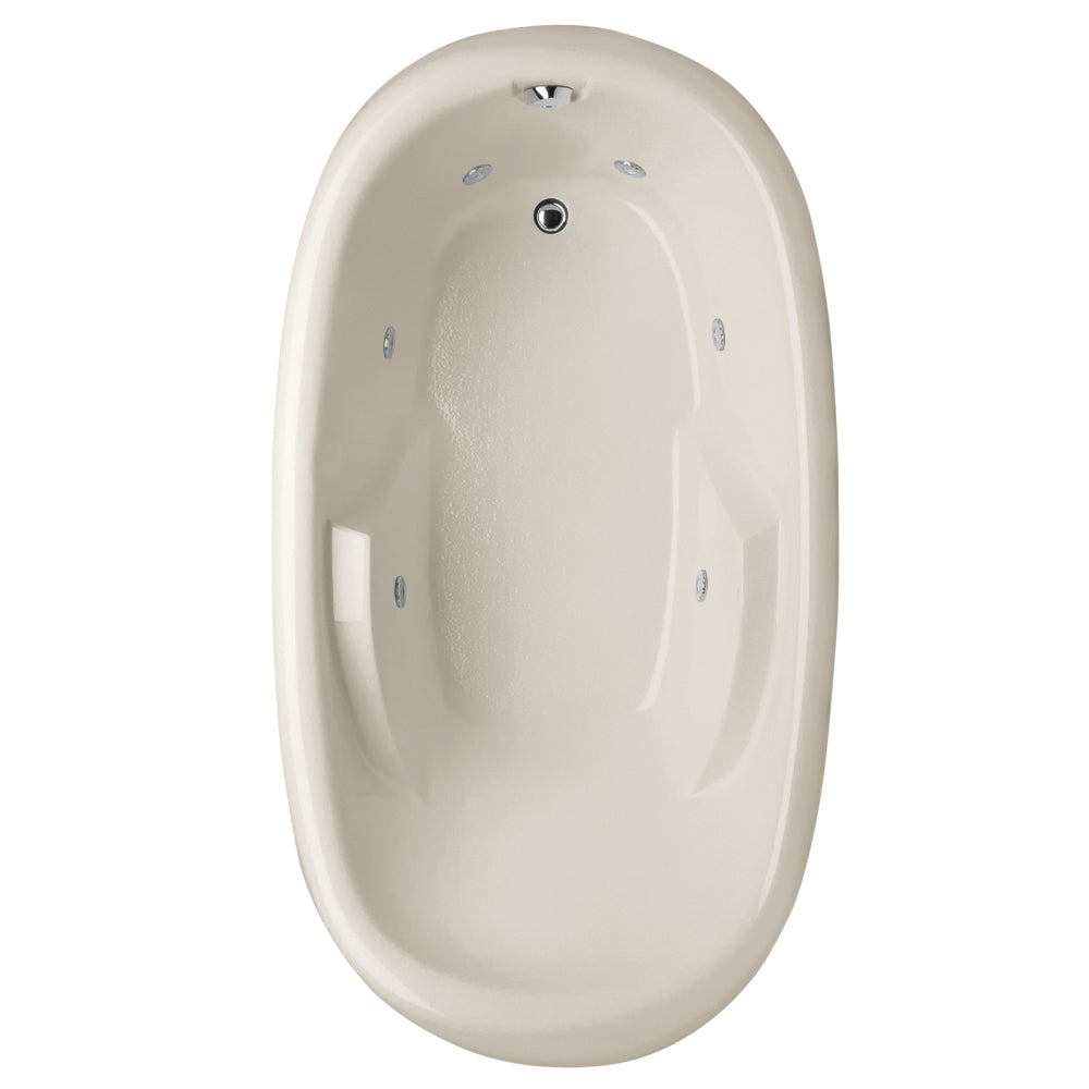 Hydro Systems KIM7240ACO-BON KIMBERLY 7240 AC W/COMBO SYSTEM-BONE