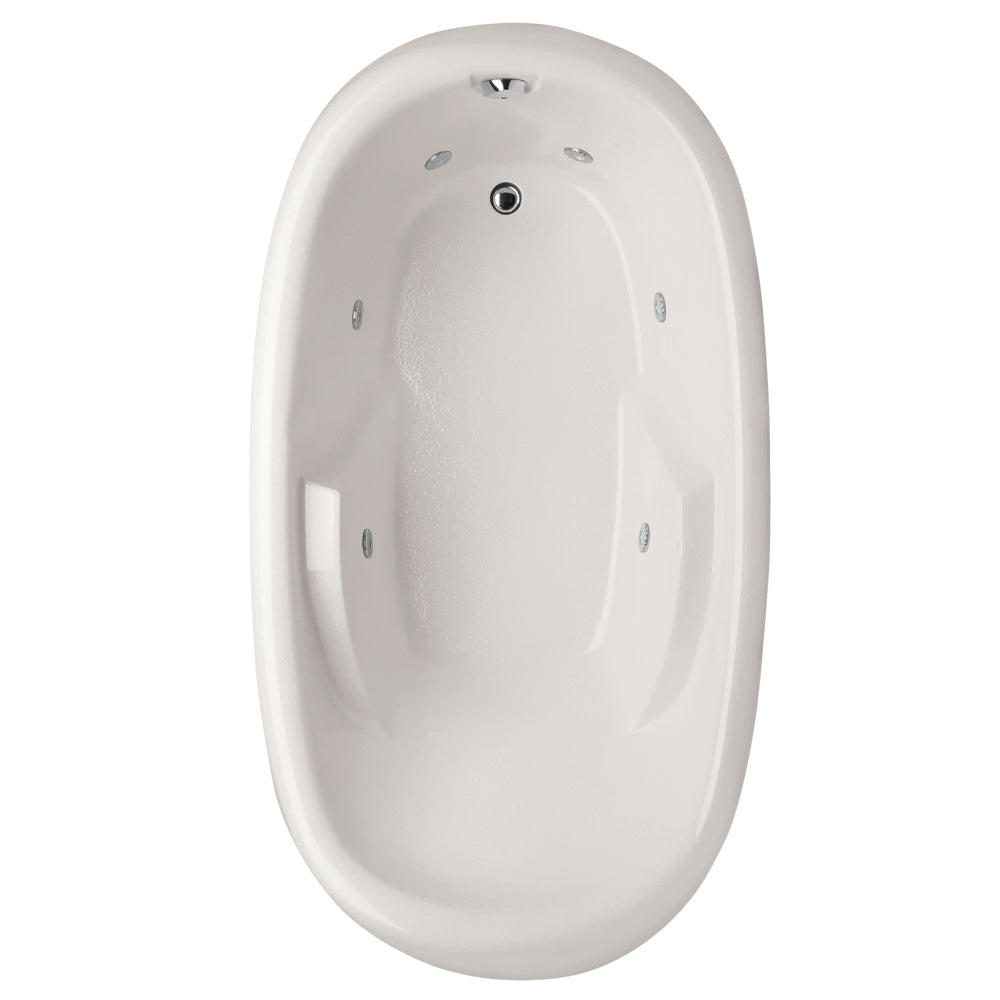 Hydro Systems KIM7240ACO-WHI KIMBERLY 7240 AC W/COMBO SYSTEM-WHITE
