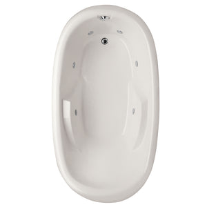 Hydro Systems KIM7240ACO-WHI KIMBERLY 7240 AC W/COMBO SYSTEM-WHITE