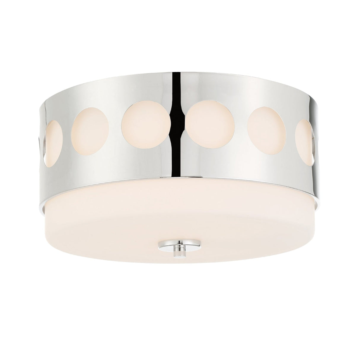Kirby 2 Light Black Forged Flush Mount KIR-B8100-BF