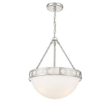 Kirby 3 Light Polished Nickel Chandelier KIR-B8105-PN