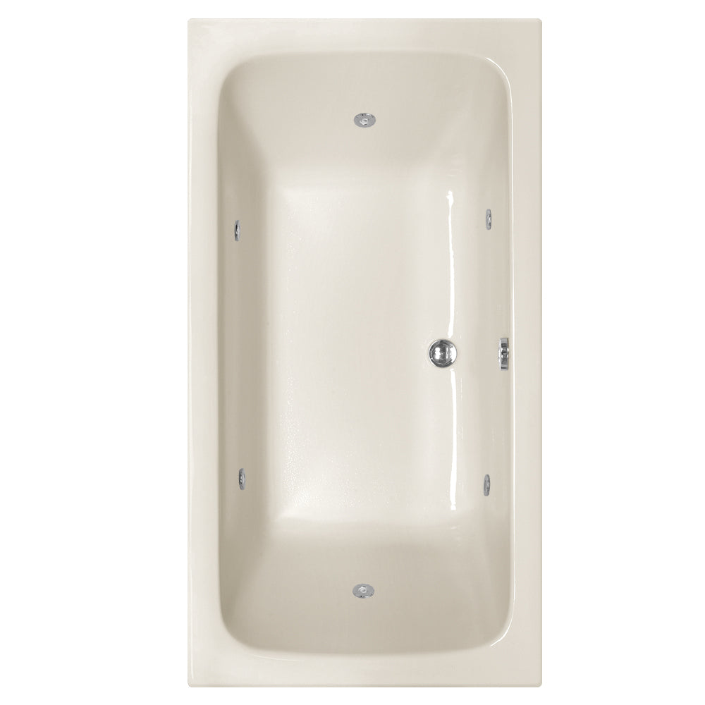 Hydro Systems KIR7232ACO-BIS KIRA 7232 AC W/COMBO SYSTEM-BISCUIT