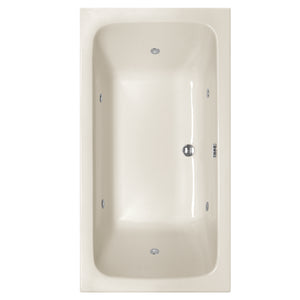 Hydro Systems KIR7232ACO-BIS KIRA 7232 AC W/COMBO SYSTEM-BISCUIT