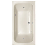 Hydro Systems KIR7232AWP-BIS KIRA 7232 AC W/WHIRLPOOL SYSTEM-BISCUIT