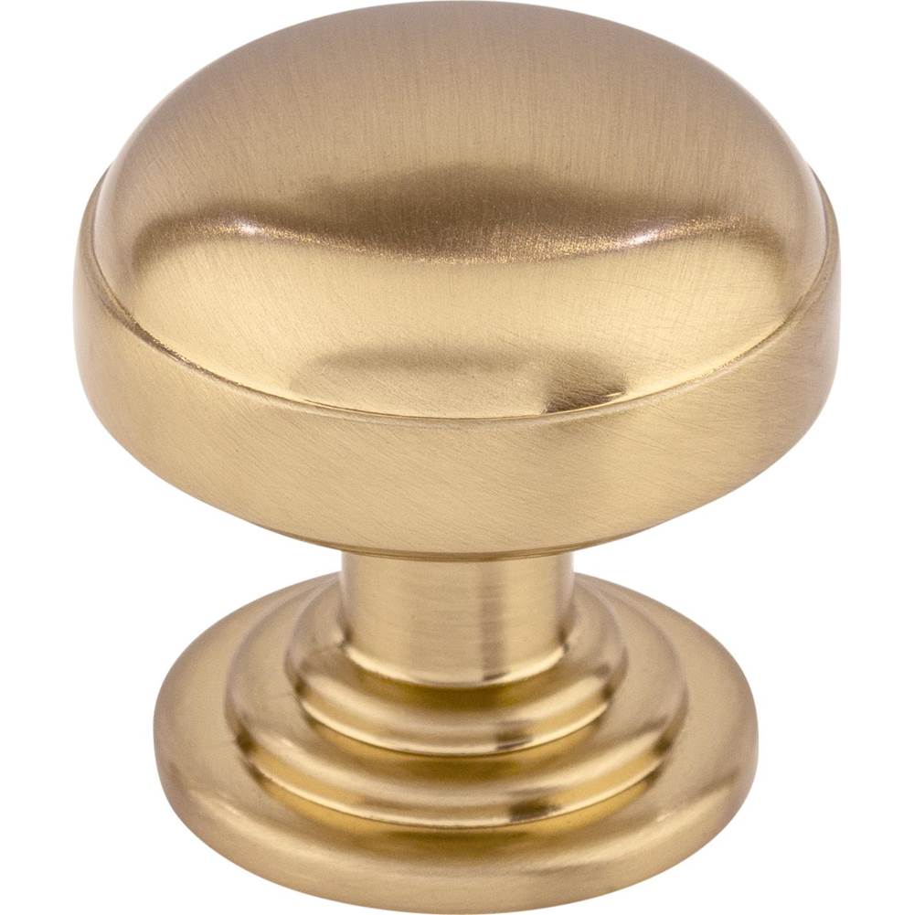 Top Knobs TK3000 Ellis Knob 1 1/4 Inch - Honey Bronze