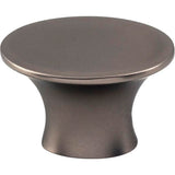 Top Knobs TK780 Edgewater Knob 1 5/16 Inch - Ash Gray