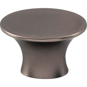 Top Knobs TK780 Edgewater Knob 1 5/16 Inch - Ash Gray
