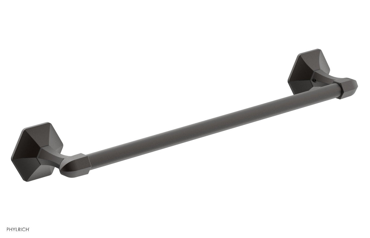 Phylrich KL65-10B LE VERRE & LA CROSSE 18" Towel Bar KL65 - Oil Rubbed Bronze