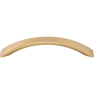 Top Knobs M1146 Crescent Flair Pull 5 1/16" - Honey Bronze
