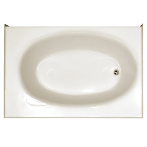 Hydro Systems KON6018GTO-ALM-RH KONA 6042X18 GC TUB ONLY-ALMOND-RIGHT HAND
