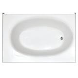 Hydro Systems KON6018GWP-WHI-RH KONA 6042X18 GC W/WHIRLPOOL SYSTEM-WHITE-RIGHT HAND