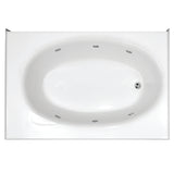 Hydro Systems KON6020GTO-WHI-RH KONA 6042X20 GC TUB ONLY-WHITE-RIGHT HAND