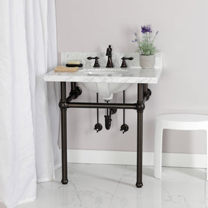 Trimscape KPK105P Traditional Plumbing Supply Kit Combo with P-Trap, Oil Rubbed Bronze