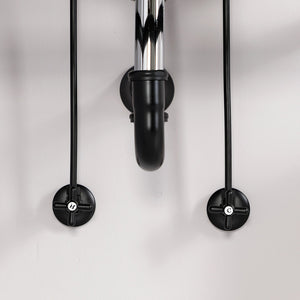 Gourmet Scape™ KPK200 Traditional Plumbing Supply Kit Combo with 1-1/2" P-Trap, Matte Black