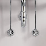 Gourmet Scape™ KPK201 Traditional Plumbing Supply Kit Combo with 1-1/2" P-Trap, Polished Chrome